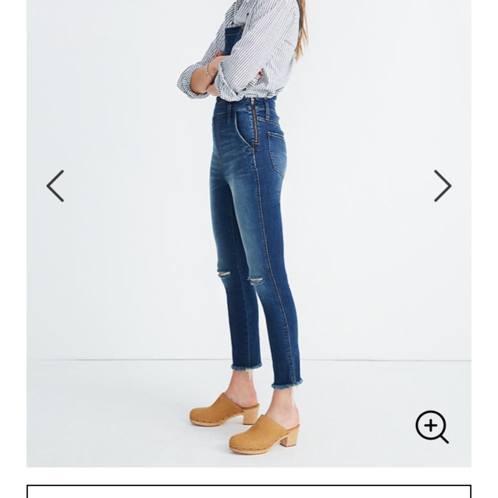 Madewell roadtripper overalls brodie wash M